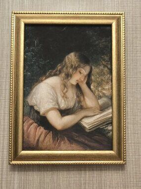Daniel Huntington "Study in a Wood" Art Reproduction Print